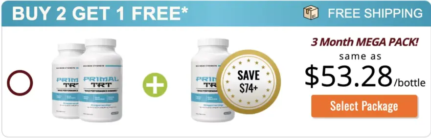 PrimalTRT 6 Bottle Price